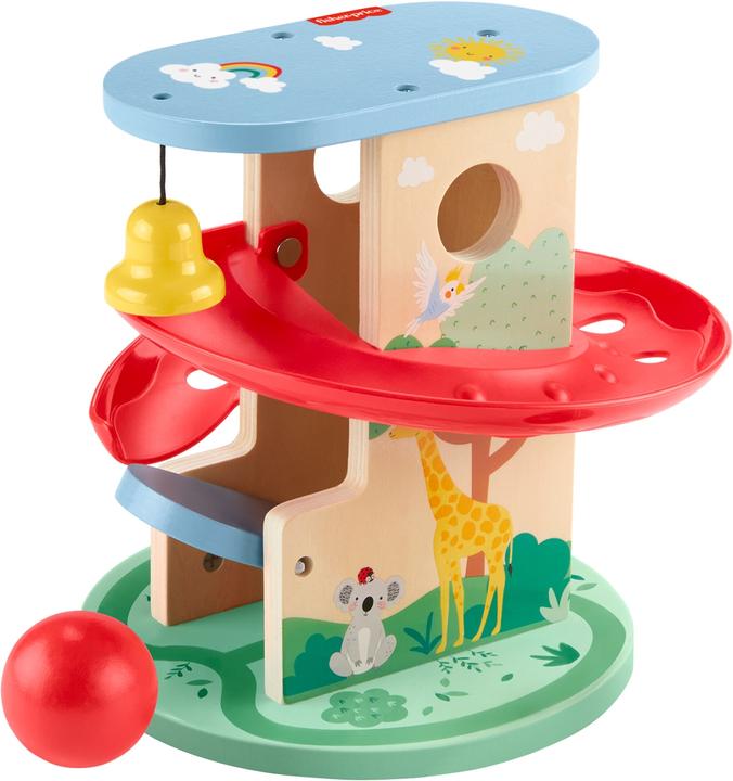 Image du produit Fisher-Price Circuit de billes du monde animal en bois