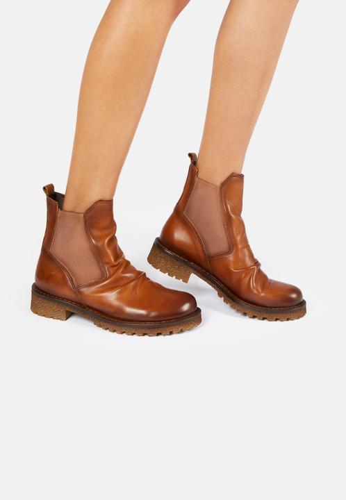 Produktbild Felmini Die Chelsea-Stiefelette Caster C801 von hat ein Obermaterial aus Glattleder mit einem elasti (41)