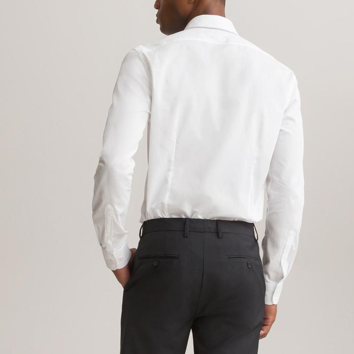 Actual product image La Redoute Collections Slim Fit Shirt with French Collar (XL)