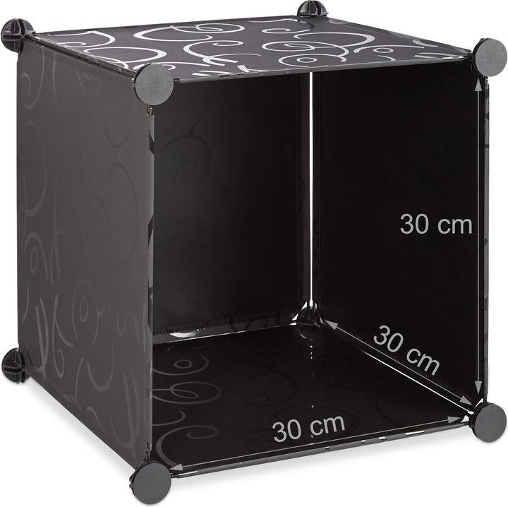 Actual product image Relaxdays Shelving Unit with Doors (32 x 95.5 x 95.5 cm)