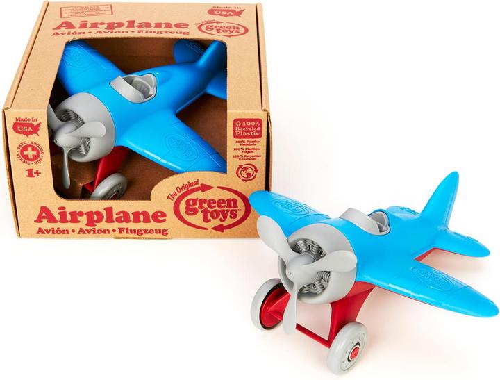 Actual product image Green Toys Green toy aeroplane-blue