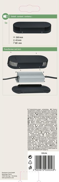 Produktbild Paulmann Outdoor Plug & Shine Trafoabdeckung