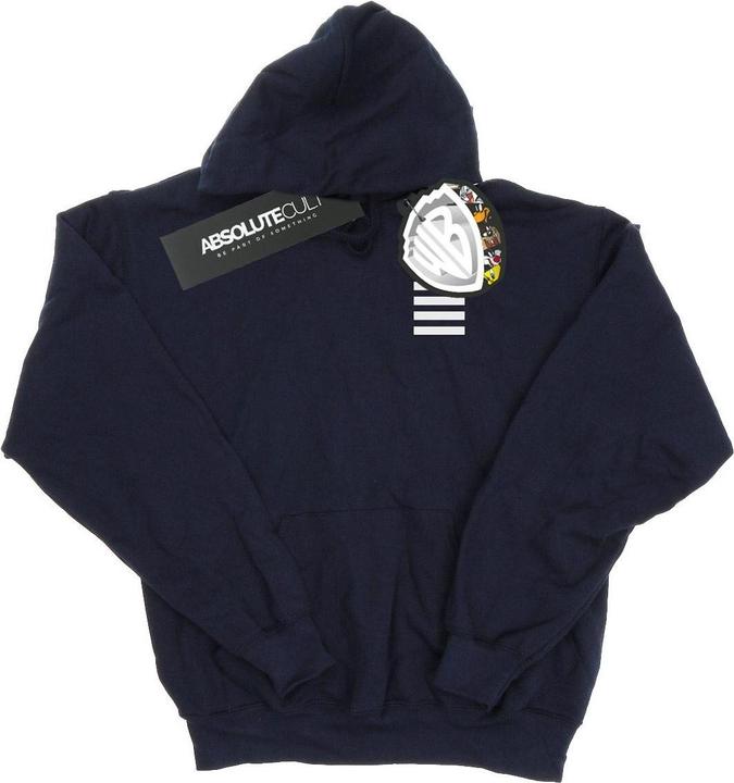 Image du produit Looney Tunes - Sweat à capuche TAZ STRIPES FAUX POCKET - Homme (M)