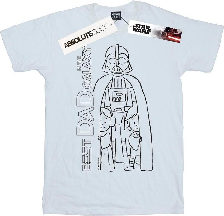 Produktbild Star Wars Best Dad In The Galaxy TShirt (L)