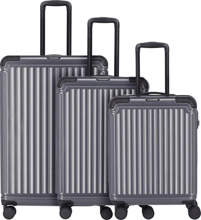 Travelite Cruise 4-Rollen Kofferset 3tlg. (202 l, XL (ab 115l))