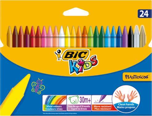 Immagine prodotto Bic Plastidecor 24 pezzo(i) (Multicolore, 24 x)