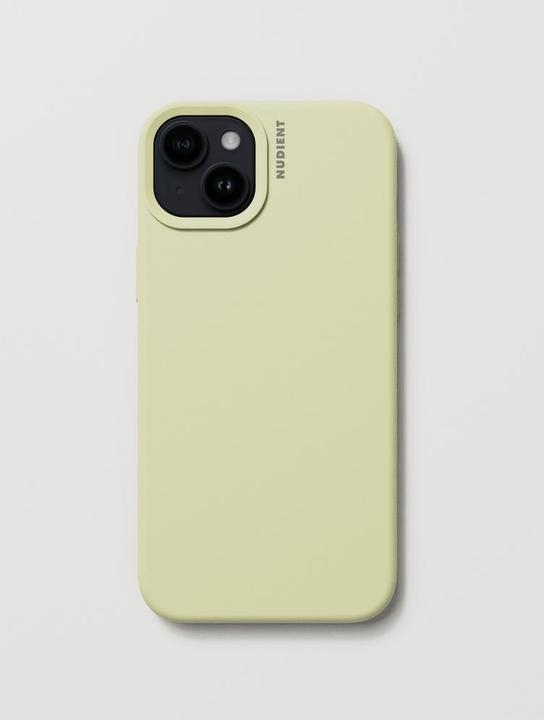 Produktbild Nudient Back Cover Base Case iPhone 15 Plus Pale Yellow (Apple iPhone 15 Plus)