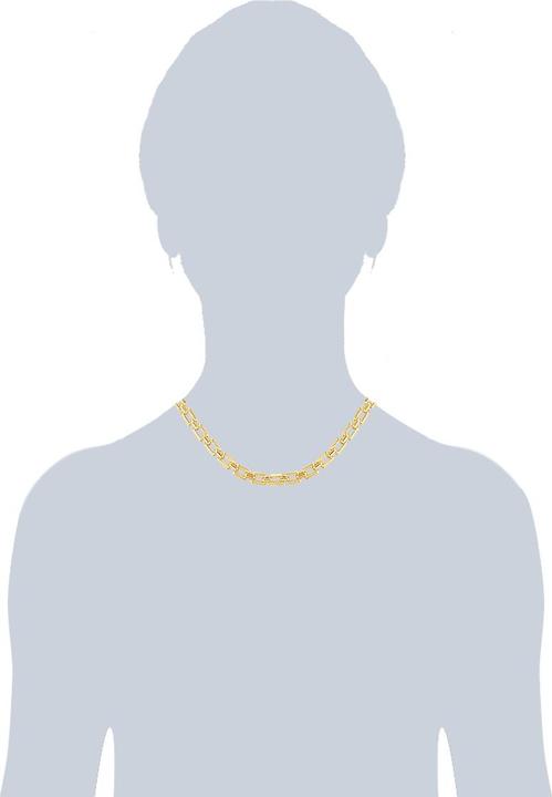 Produktbild Lulu & Jane Damen Metall-Legierung gelbgold 46,0 cm - 29663 (Metall-Legierung, 46 cm)