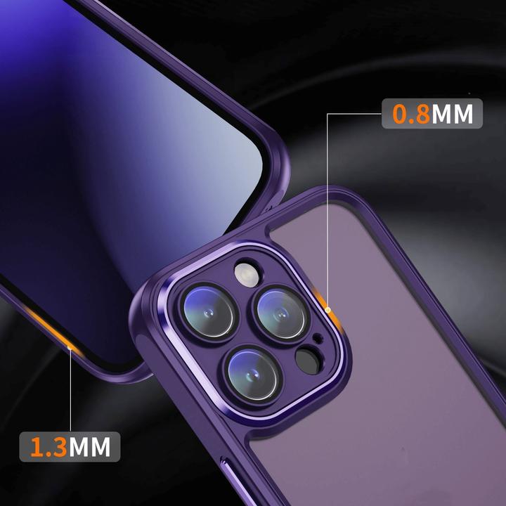 Produktbild Cover-Discount iPhone 15 Pro Max - Hülle mit Kameraschutz violett (Apple iPhone 15 Pro Max)