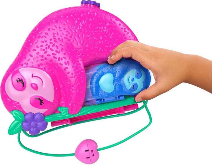 Image du produit Polly Pocket Sloth Family 2-in-1 Purse Compact