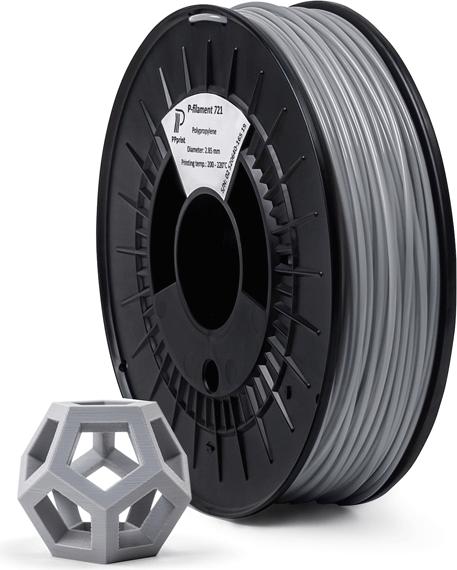 PPprint Filament P-721 grey 0.6kg 1.75mm (PP, 1.75 mm, 600 g, Grau)