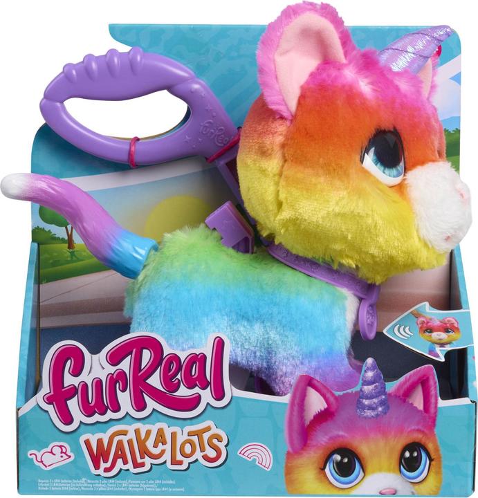 Actual product image FurReal Walkalots Big Wags Unicorn Kat