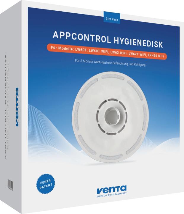 Produktbild Venta Hygienedisk 3er für App Control (3 x)
