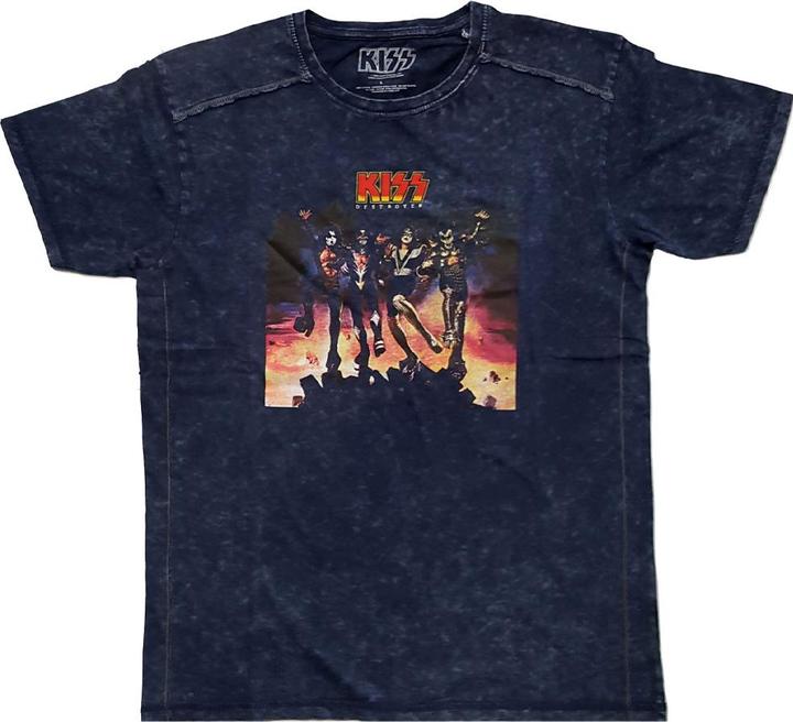 Actual product image KISS Unisex Adult Destroyer T-Shirt (L)