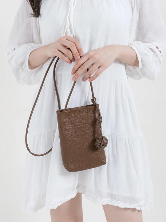 Image du produit Only-Bags.Store Cuir véritable Petit sac à bandoulière Designer Sac de téléphone portable Mode légère Sac de voyage