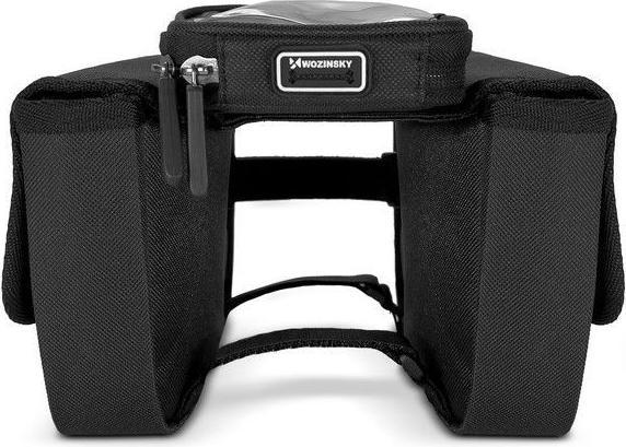 Actual product image iLike frame bike bag bicycle pannier waterproof phone case 1.5l (1.50 l, Frame bag)