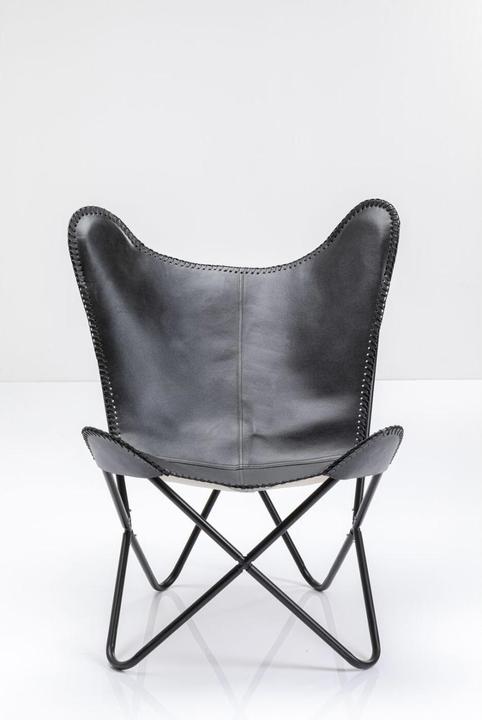 Produktbild Kare Design Sessel California Leder Schwarz