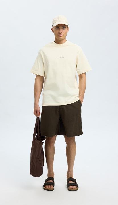 Produktbild Selected Homme Loose Fit Shorts aus Leinengemisch (M)