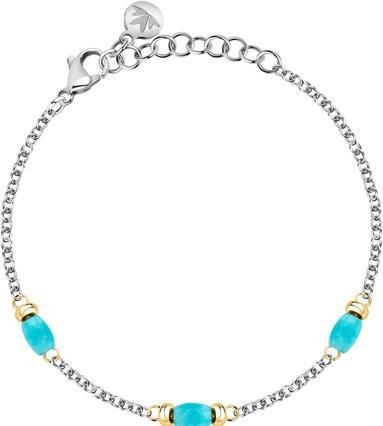 Produktbild Morellato Steel bicolor bracelet with beads Colori SAXQ16 (Stahl)