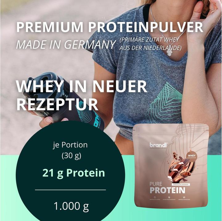 Actual product image Brandl-Nutrition Pure Protein (Chocolate, 1 pcs., 1000 g)