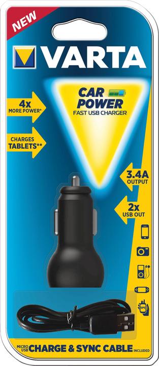 Actual product image Varta USB Car Charger