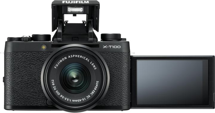 Image du produit Fujifilm X-T100 + XC 15-45mm (14 - 45 mm, 24.20 Mpx, APS-C / DX)