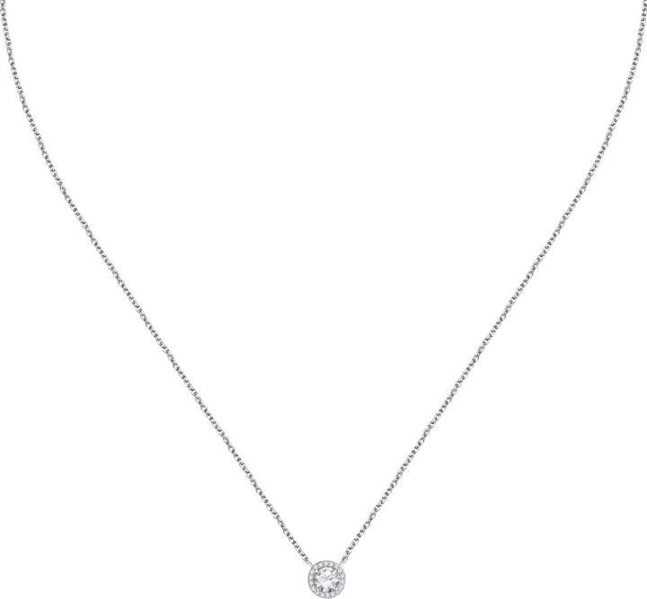 La Petite Story Élégant collier en argent avec zircons Argent LPS10AWV05 (Argent 925)