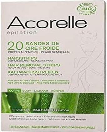 Acorelle Cold wax strips body (20 x)