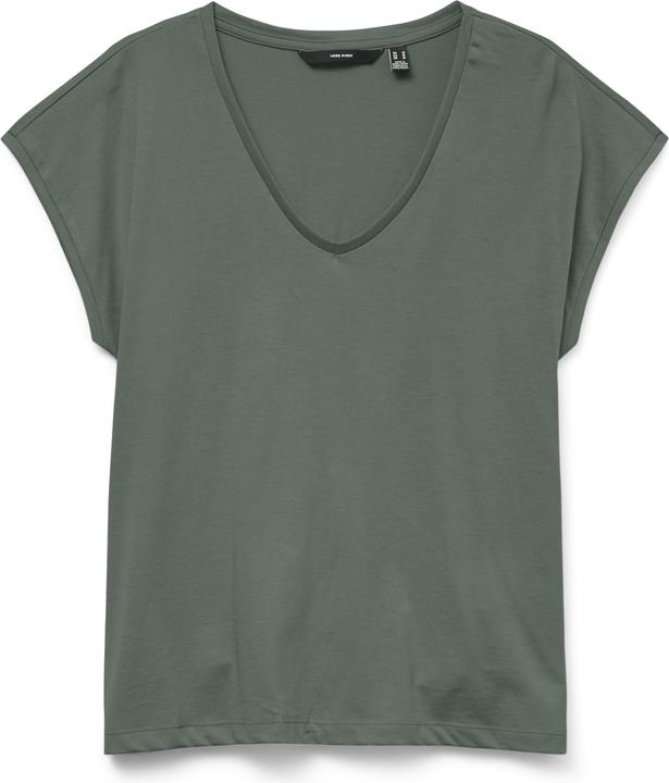 Vero Moda Vmluna Ss V-Neck Tee Jrs Noos