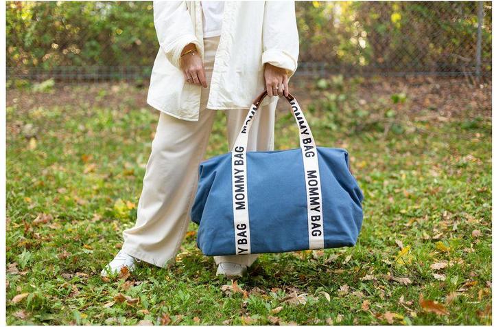 Actual product image Childhome Mommy Bag Signature canvas