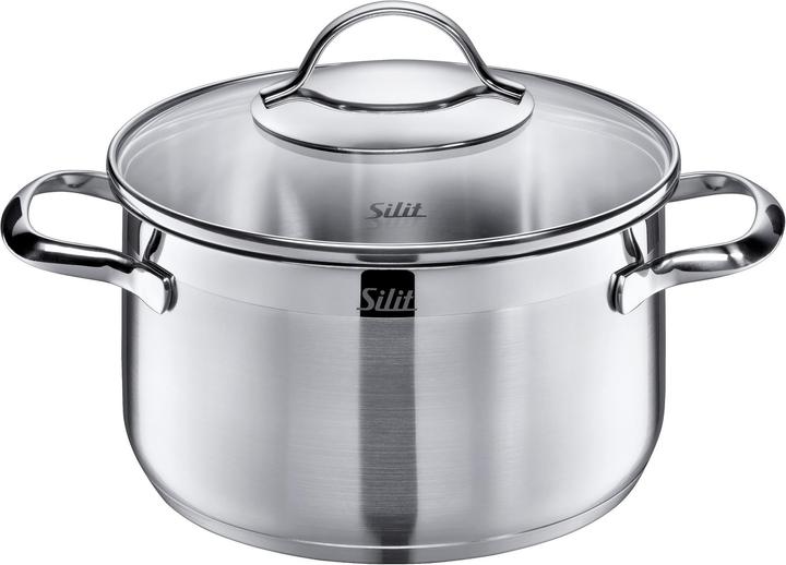 Actual product image Silit m.D.20cm agate (20 cm, Casserole + Stewpot, Stainless steel)