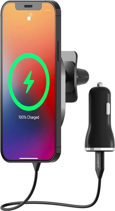 Actual product image Cygnett Supporto Auto Wireless 7.5w Magsafe Iphone (7.50 W)