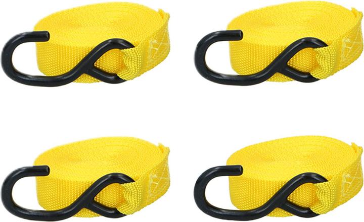Actual product image Dunlop Tie down ratchet 4pc set