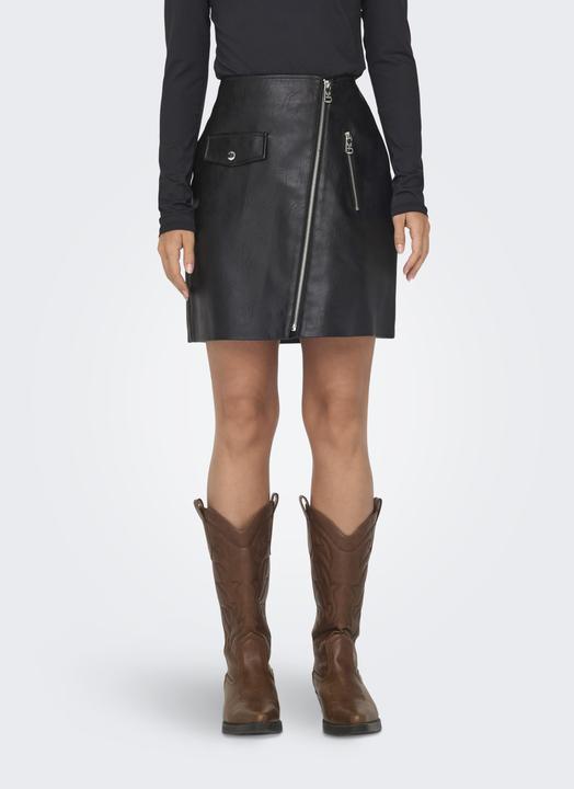 Actual product image Only ONLVERA faux leather skirt Faux leather skirt (S)