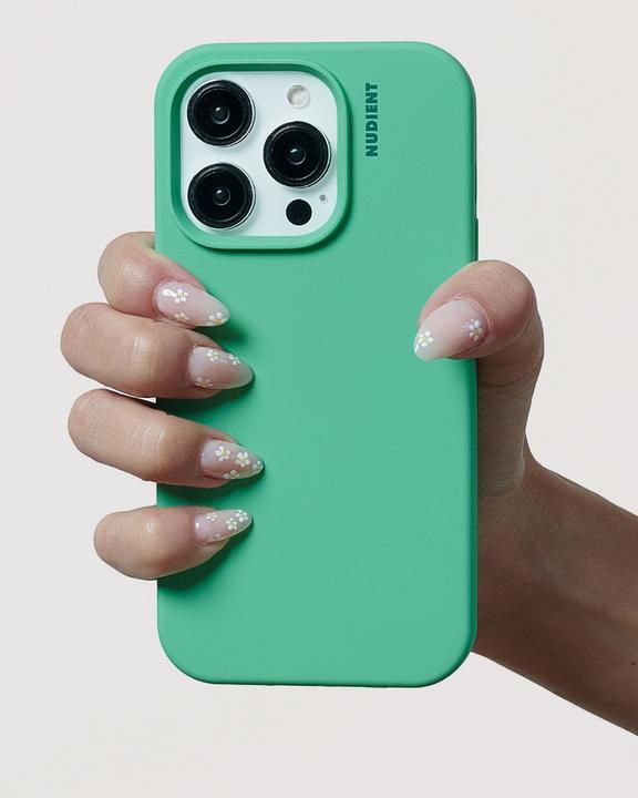 Immagine prodotto Nudient Cover posteriore Base Custodia iPhone 15 Pro Verde menta (Apple iPhone 15 Pro)