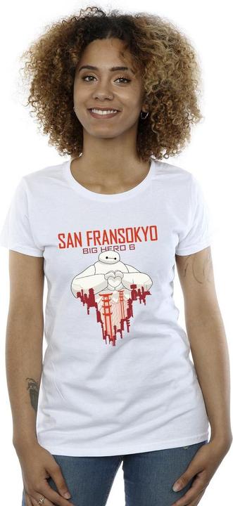 Produktbild Disney Big Hero 6 Baymax San Fransokyo Heart TShirt (L)