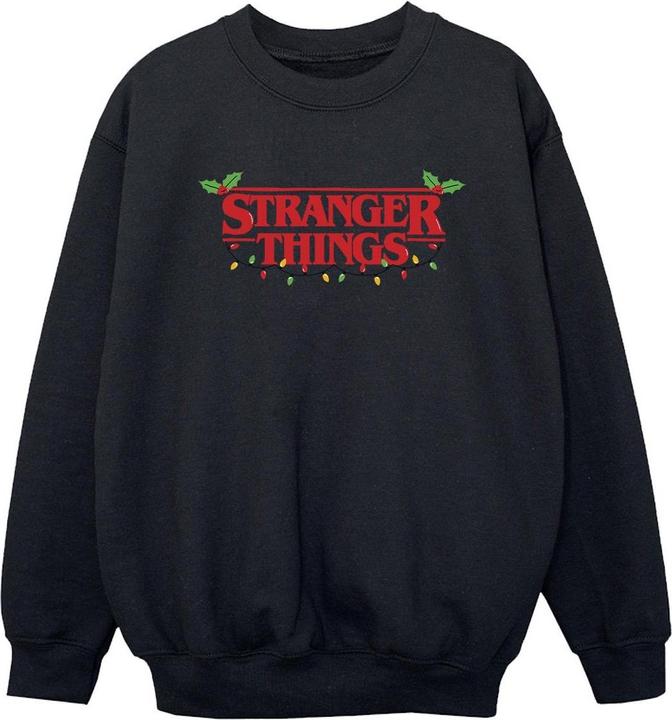 Netflix Stranger Things Christmas Lights Sweatshirt Jungen