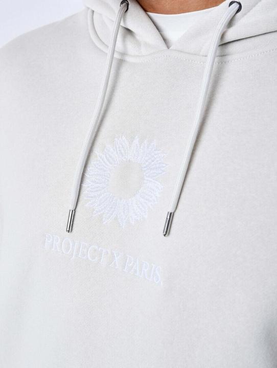 Immagine prodotto Project X Paris Felpa con cappuccio con girasole ricamato (L)