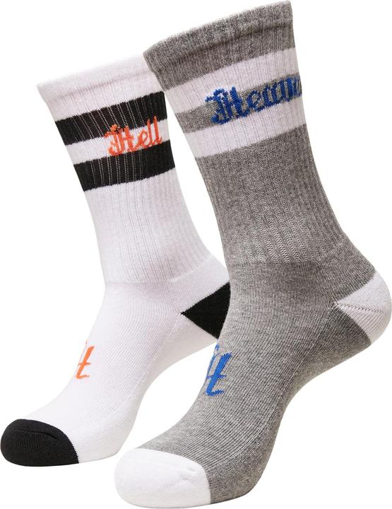 Mister Tee Heaven Hell Socks 2-Pack