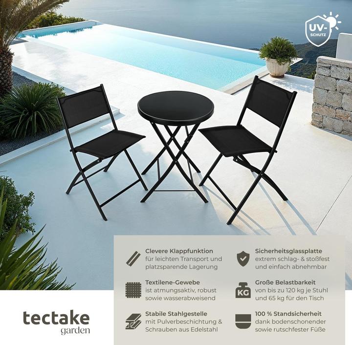 Immagine prodotto tectake Set da giardino Düsseldorf (60 cm)