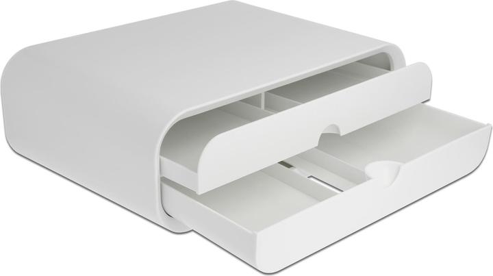 Image du produit Delock 18325 Support de table pour écran plat Autoportant Blanc