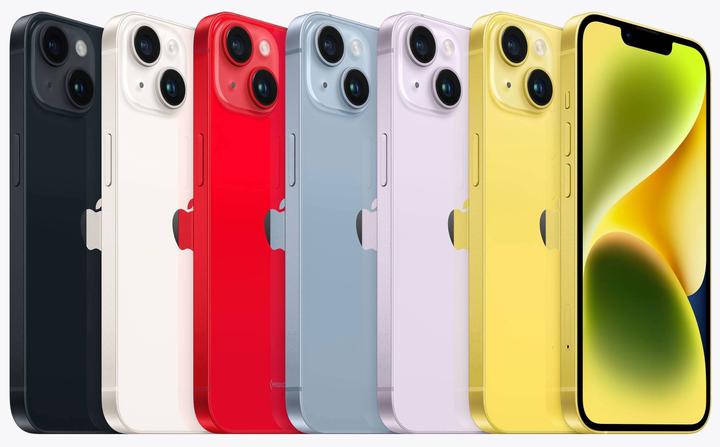 Image du produit Apple iPhone 14 (128 Go, Lumière stellaire, 6.10", SIM + eSIM, 12 Mpx, 5G)