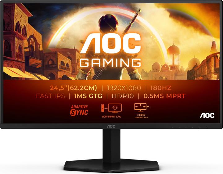 AOC 25G42E (1920 x 1080 pixels, 24.50")