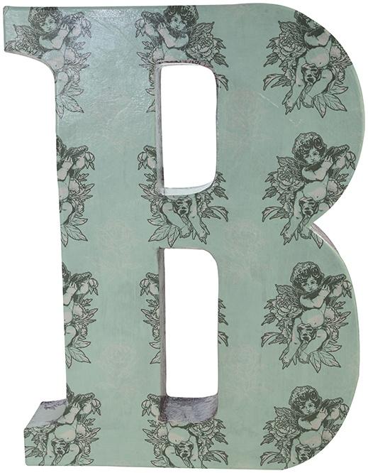 Actual product image Décopatch Cardboard letters W 30 cm