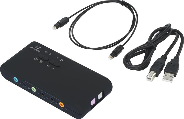 Immagine prodotto Renkforce Scheda audio esterna USB a 7.1 canali USB (USB)