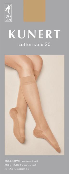 Produktbild Kunert Cotton Sole 20 (20 DEN, 39 - 42)
