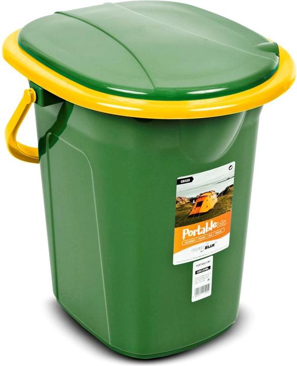Greenblue Dark green orange portable toilet (GB320GO)