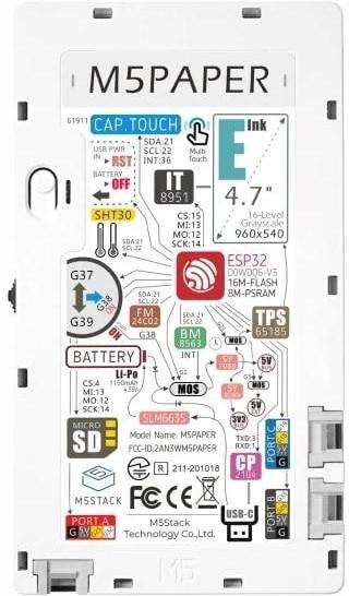Produktbild M5Stack M5Paper ESP32