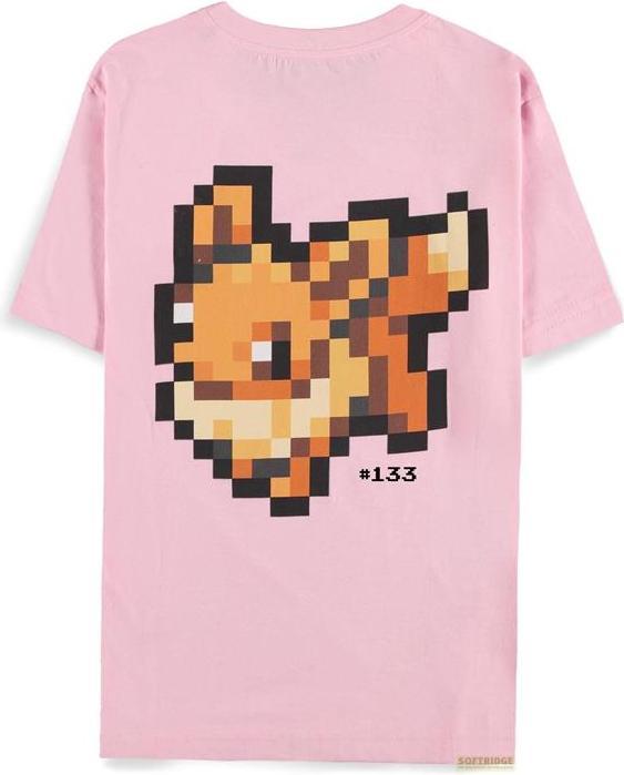 Image du produit Difuzed POKEMON - Pixel Evoli - T-shirt Femme (S) (S)