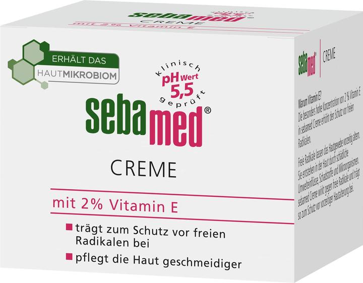 Actual product image Sebamed Cream with 2 % vitamin E, 75 ml Cream
